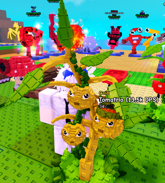 Plants vs Brainrots⭐Tomarito(Gold) Plants vs Brainrots⭐Tomarito(Gold)