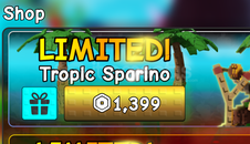 Plants Vs Brainrots Tropic Sparino