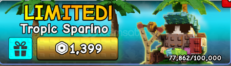 PLANTS VS BRAINROTS TROPIC SPARINO