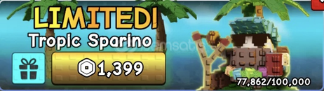 PLANTS VS BRAINROTS TROPIC SPARINO