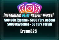 ⭐[PLAT] İNSTAGRAM KEŞFET PAKETİ ⭐