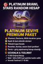 ???? Platinum Brawl Stars Random Hesap – ELİT SERİ