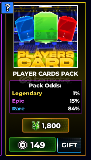 Player Cards Pack / Blue Lock: Rivals  Player Cards Pack / Blue Lock: Rivals