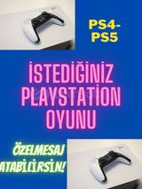 playstation 4 ve 5 istediğin oy un TEDARİK