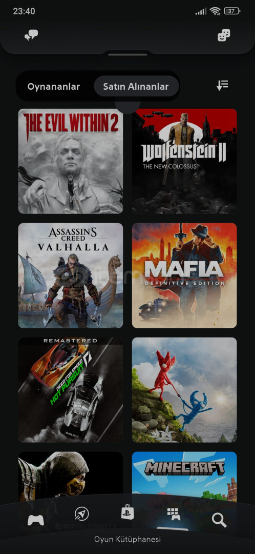 PlayStation hesap PlayStation hesap