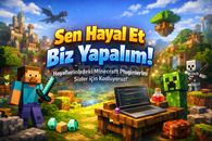 | Plugin Sen Hayal Et Biz Yapalım | 1.8-1.21 ✨ | Plugin Sen Hayal Et Biz Yapalım | 1.8-1.21 ✨