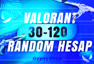 ⭐|PLUS++|⭐VALORANT 30-120 SKİN RANDOM HESAP✨