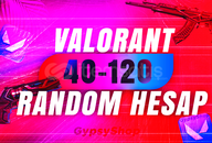 ⭐|PLUS++|⭐VALORANT 40-120 SKİN RANDOM HESAP✨
