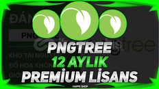 Pngtree Premium 12 AYLIK Lisans