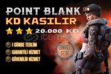 Point Blank KD Kasılır (20.000 KD)