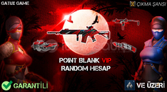 Point Blank VIP Random Hesap