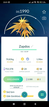 pokemon go ZAPTOZ