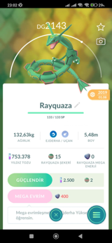 pokemon go RAYQUAZA