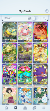 Pokemon tcg hesabı 