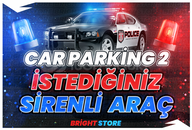 ⭐İSTEDİĞİNİZ POLİS SİRENLİ ARAÇ CAR PARKİNG 2⭐