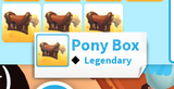 pony box 4 adet bulunur