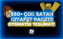  ⭐️[ POPÜLER ] 550+ ÇOK SATAN KIYAFET PAKETİ!