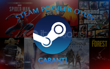 ⭐️ POPÜLER OYUN GARANTİ STEAM RANDOM HESAP