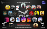 ⭐️POPÜLER OYUN GARANTİ ⭐️ STEAM RANDOM HESAP