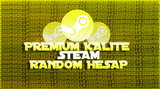 ⭐POPÜLER OYUN GARANTİ⭐STEAM RANDOM HESAP