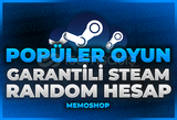 ✨Popüler Oyun Garanti✨ Steam Random Hesap