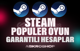 ⭐POPÜLER OYUN GARANTİ⭐ STEAM RANDOM HESAP OTO