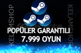 ⭐️Popüler Oyun Garantili +7.999 Steam Hesap⭐️