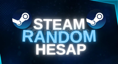 ⭐POPÜLER OYUN GARANTİLİ ⭐ STEAM RANDOM HESAP