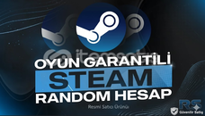 ⭐ [POPÜLER OYUN GARANTİLİ] Steam Random Hesap⭐