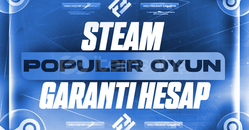 ✨POPÜLER OYUN GARANTİLİ✨ STEAM RANDOM HESAP
