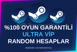 ⭐POPÜLER OYUN GARANTİLİ⭐ STEAM RANDOM HESAP