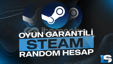 ⭐ [POPÜLER OYUN GARANTİLİ] Steam Random Hesap