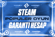 ✨POPÜLER OYUN GARANTİLİ✨ STEAM RANDOM HESAP