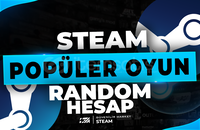 ⭐POPÜLER OYUN GARANTİLİ⭐ STEAM RANDOM HESAP