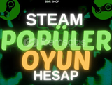 ⭐POPÜLER OYUN GARANTİLİ⭐ STEAM RANDOM HESAP