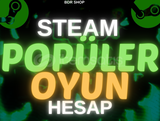 ⭐POPÜLER OYUN GARANTİLİ⭐ STEAM RANDOM HESAP