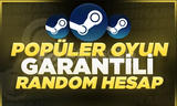 Popüler Oyun Steam Random Hesap