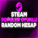 ✨POPÜLER OYUN GARANTİLİ✨ STEAM RANDOM HESAP