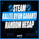 ✨POPÜLER OYUN GARANTİLİ✨ STEAM RANDOM HESAP