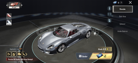 Porche kutup gümüşü 4000 lira @lınır.