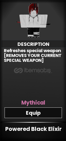 Powered Black Elixir - Type Soul Powered Black Elixir - Type Soul