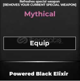 Powered Black Elixir Type Soul