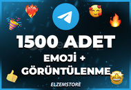 Pozitif ⭐1500 Post Emojisi + Post Görüntülenme