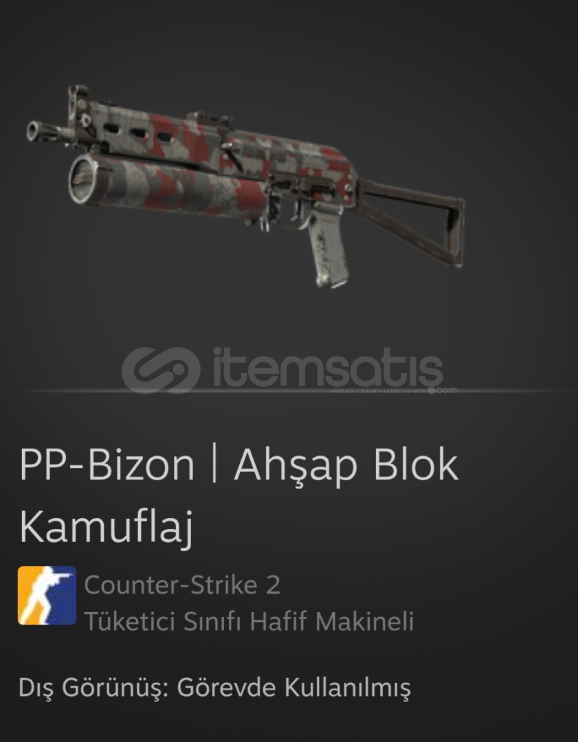 PP-Bizon | Ahşap Blok Kamuflaj (FT) PP-Bizon | Ahşap Blok Kamuflaj (FT)