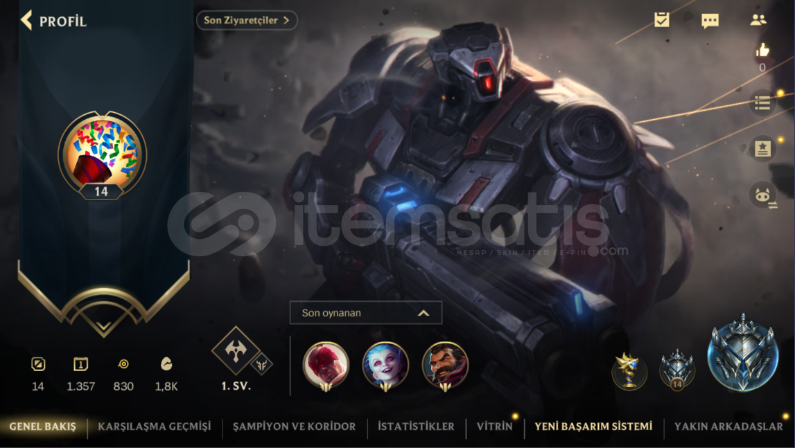 Praetorian Graves 7x şampiyon sandığı 35k öz Praetorian Graves 7x şampiyon sandığı 35k öz