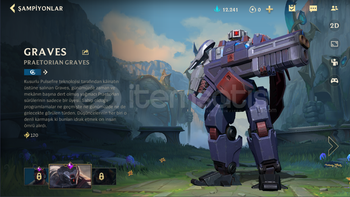 Praetorian Graves + Aslan Yürekli Braum Praetorian Graves + Aslan Yürekli Braum