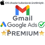 ⭐Premium⭐10 Adet IOS Gmail TR ADS Uyumlu 