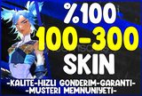 ❤️[PREMİUM] %100 100-300 SKİN RANDOM HESAP⭐