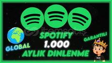 [PREMIUM] %100 Global 1000 Aylık Dinlenme