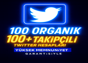 ⭐️PREMİUM %100 ORGANİK TWİTTER HESAPLARI⭐️